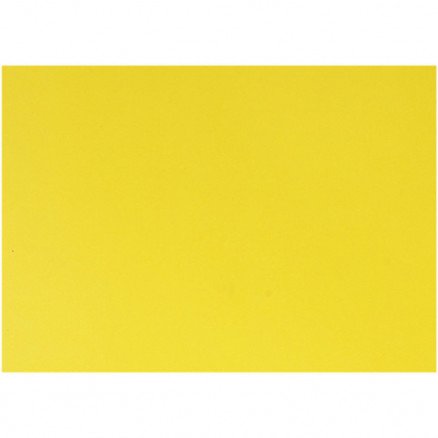 Papier glacé, jaune, 32x48 cm, 80 gr, 25 flles/ 1 Pq. 