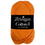 Scheepjes Cotton 8 Laine Unicolore 639 Orange