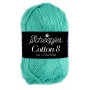 Scheepjes Cotton 8 Laine Unicolor 665 Vert de Mer