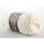 Mayflower Cotton 8/4 Laine Unicolore 1401 Blanc Cassé