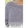 Sweater Agnes par DROPS Design - Modèle Tricot Pull Tailles S - XXXL