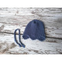 Chapeau de diable de Rito Krea - Modèle de chapeau de diable au crochet taille 0-3 ans