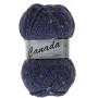 Lammy Canada Yarn Mix 460 Bleu foncé/Marron/Noir