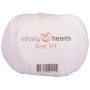Infinity Hearts Rose 8/4 Cotton Unicolore 02 Blanc