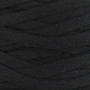 Hoooked Ribbon XL Tissu Fil Ruban Unicolor 26 Noir 1 pce