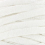 Hoooked Ribbon XL Tissu Fil Ruban Unicolor 28 Blanc / Blanc Perle