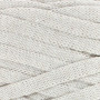 Hoooked Ribbon XL Tissu Fil Ruban Unicolor 33 Écru Sableux