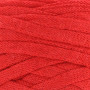 Hoooked Ribbon XL Tissu Fil Ruban Unicolor 34 Rouge à Lèvres