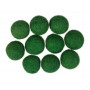 Boules de Feutre Laine 20mm Vert Foncé GN10 - 10 pces