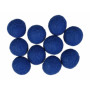 Boules de Feutre Laine 20mm Bleu BL1 - 10 pces