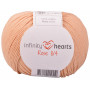 Infinity Hearts Rose 8/4 Cotton Unicolore 242 Terre-cuite Clair