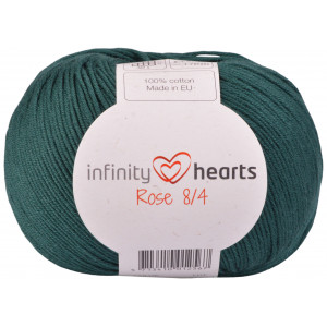 Infinity Hearts Rose 8/4 Garn Unicolor 241 Petrol Grøn
