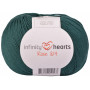 Infinity Hearts Rose 8/4 Yarn Unicolour 241 Petrol Green
