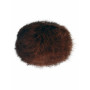 Pompom Tassel Tassel Rabbit Hair Brown 100 mm