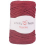 Infinity Hearts Macrome Laine 30 Rouge Bordeaux