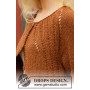 Cardigan Autumn Spice par DROPS Design - Modèle Tricot Pull Tailles S - XXXL