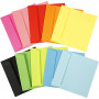 Enveloppes colorées, ass. de couleurs, dimension enveloppes 16x16 cm, 80 gr, 10 pièce/ 10 Pq.