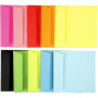 Enveloppes colorées, ass. de couleurs, dimension enveloppes 16x16 cm, 80 gr, 10 pièce/ 10 Pq.