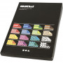 Papier Color Bar, ass. de couleurs, A4, 210x297 mm, 100 gr, 10 flles/ 16 Pq.