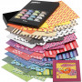 Papier Cartonné Color Bar, ass. de couleurs, A4, 210x297 mm, 250 gr, 10 flles/ 16 Pq.