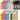 Papier Cartonné Color Bar, ass. de couleurs, A4, 210x297 mm, 250 gr, 32x10 flles/ 1 Pq.