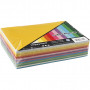 Papier Joyeux, A4 210x297mm, 180g, 300 feuilles mélangées, couleurs assorties