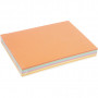 Papier Pastel, A4 210x297mm, 160g, 210 feuilles mélangées, couleurs pastel