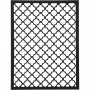 Bloc de papier cartonné avec des motifs façon dentelle, noir, naturel, gris, blanc, A6, 104x146 mm, 200 gr, 24 pièce/ 1 Pq.