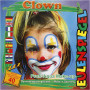Eulenspiegel Peinture pour visage - set de maquillage, cul. couleurs, clown, 1set