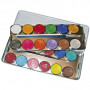 Maquillage Visage à Base d'eau, ass. de couleurs, 24 couleur/ 1 set