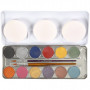 Maquillage Visage à Base d'eau, 12 couleur/ 1 set