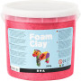 Foam Clay®, rouge, Métallisé, 560 gr/ 1 seau