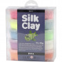 Silk Clay® 10x14g, couleurs assorties