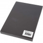 Carte, A4 210x297mm, 200g, 100 feuilles, noir