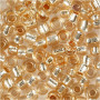 Perles de rocaille, Pêche, dim. 15/0 , d 1,7 mm, diamètre intérieur 0,5-0,8 mm, 500 gr/ 1 sac