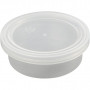 Pot en plastique avec couvercle, H: 24 mm, d 68 mm, 45 ml, 20 pièce/ 1 Pq.
