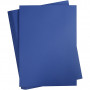 Carton, bleu foncé, A2, 420x594 mm, 180 g, 100 flles/ 1 pk.
