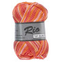 Lammy Rio Imprimé Fil 629 Rouge/Rose/Orange 50 grammes