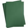 Carton, vert foncé, A2, 420x594 mm, 180 g, 100 flles/ 1 pk.