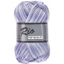 Lammy Rio Yarn Print 631 Bleu/violet/lavande 50 grammes