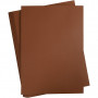 Carton, brun foncé, A2, 420x594 mm, 180 g, 100 flles/ 1 pk.