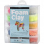 Foam Clay®, 10x35g, couleurs assorties