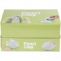 Pearl Clay®, ass. de couleurs, 12 set/ 1 Pq.