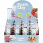 Foam Clay®, couleurs scintillantes, couleurs métalliques, 12 set/ 1 Pq.