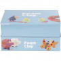 Foam Clay®, couleurs scintillantes, couleurs métalliques, 12 set/ 12 Pq.