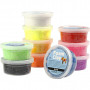 Foam Clay®, 10x12 tubes de Modelage, couleurs assorties