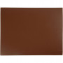 Bloc Lino, brun, dim. 30x39 cm, ép. 2,5 , 1 pièce
