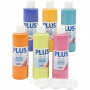 Peinture Acrylique Plus Color, 250 ml/ 6 Pq.