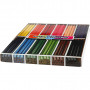 Crayons de Couleur Colortime, ass. de couleurs, L: 17,45 cm, mine 5 mm, JUMBO, 12 pièce/ 12 Pq.