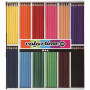 Crayons de Couleur Colortime, ass. de couleurs, L: 17,45 cm, mine 3 mm, 12x24 pièce/ 1 Pq.